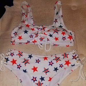 Swimsuit top and bottom